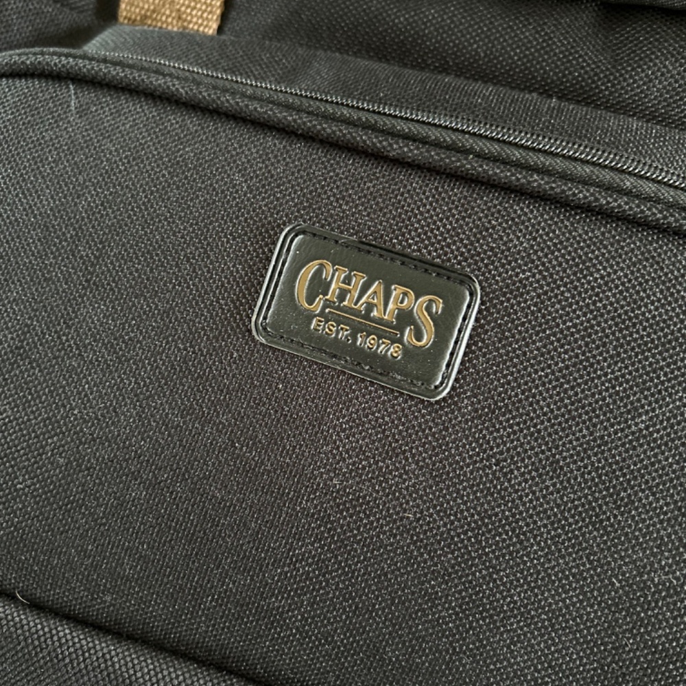 🌻NWT!! Chaps Carry On Deluxe Vacation Trip Satchel - Picture 4 of 13